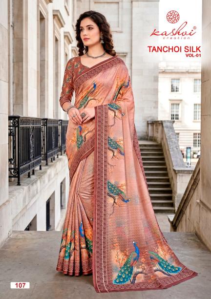 Kashvi tanchoi silk vol 1 surat saree surat gujarat